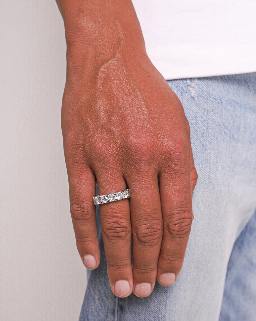ICY ICICLE RING 925. - WHITE GOLD - Drippy Amsterdam