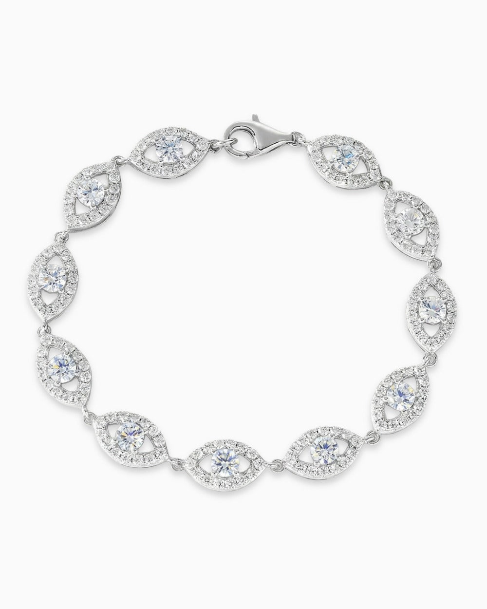 MOISSANITE DEVIL EYE BRACELET. - Drippy Amsterdam