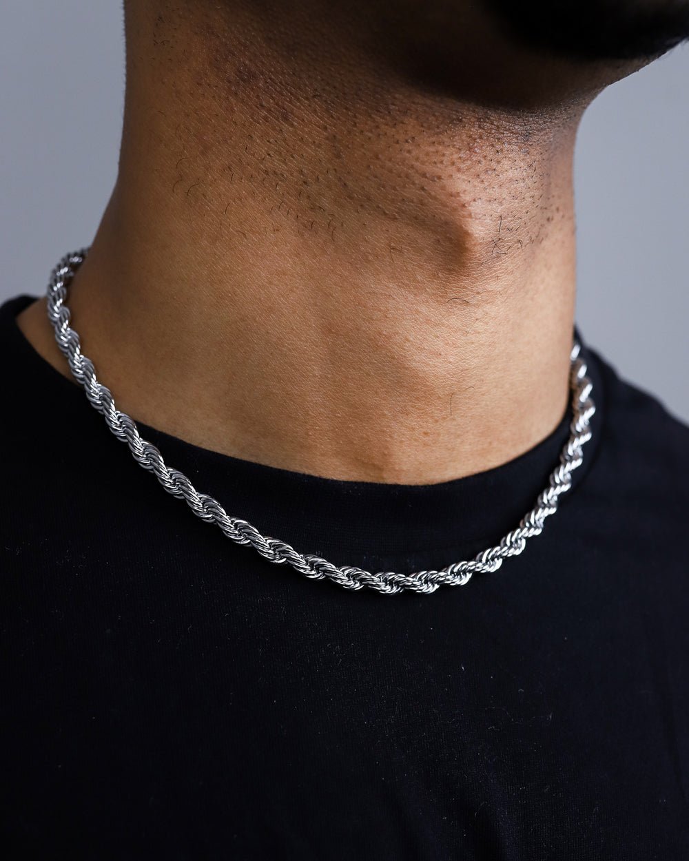 CLEAN ROPE. - 6MM WHITE GOLD - Drippy Amsterdam