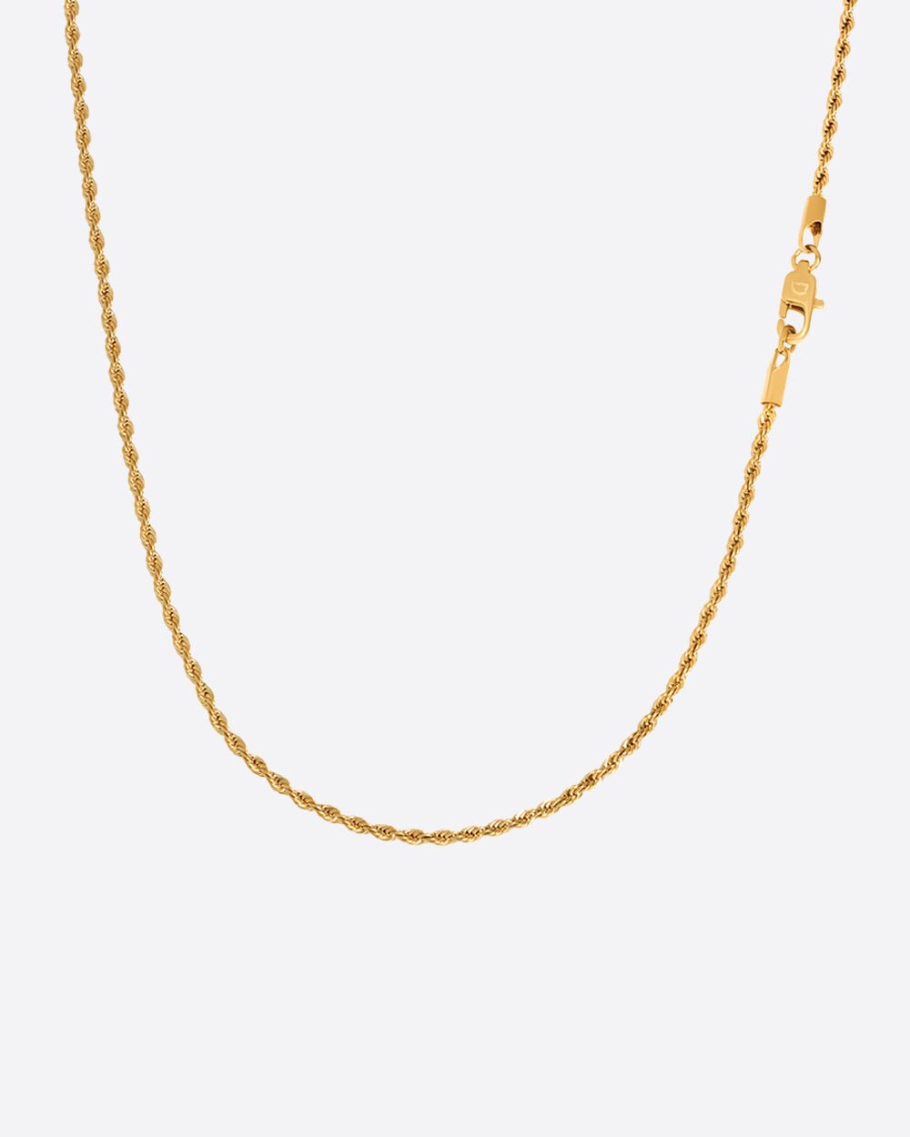 CLEAN ROPE CHAIN. - 2MM 18K GOLD - Drippy Amsterdam