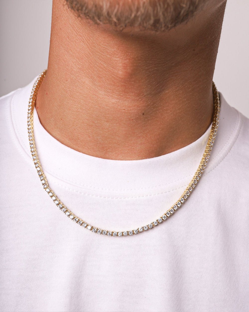 ICE BREAKER CHAIN. - 3MM 18K GOLD - Drippy Amsterdam
