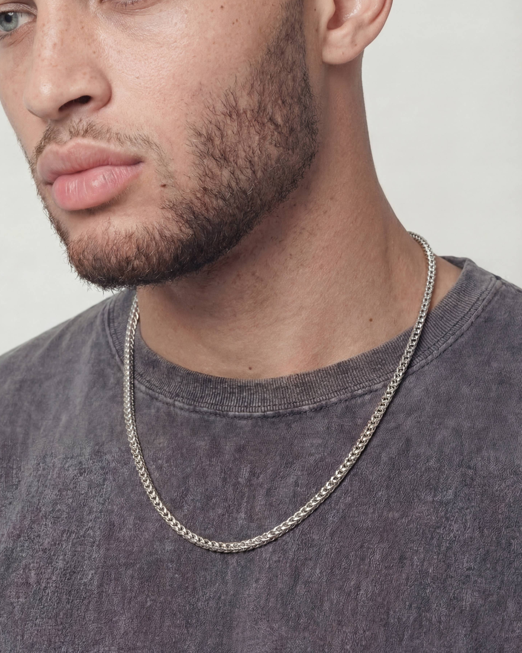 CLEAN FRANCO CHAIN. - 3MM