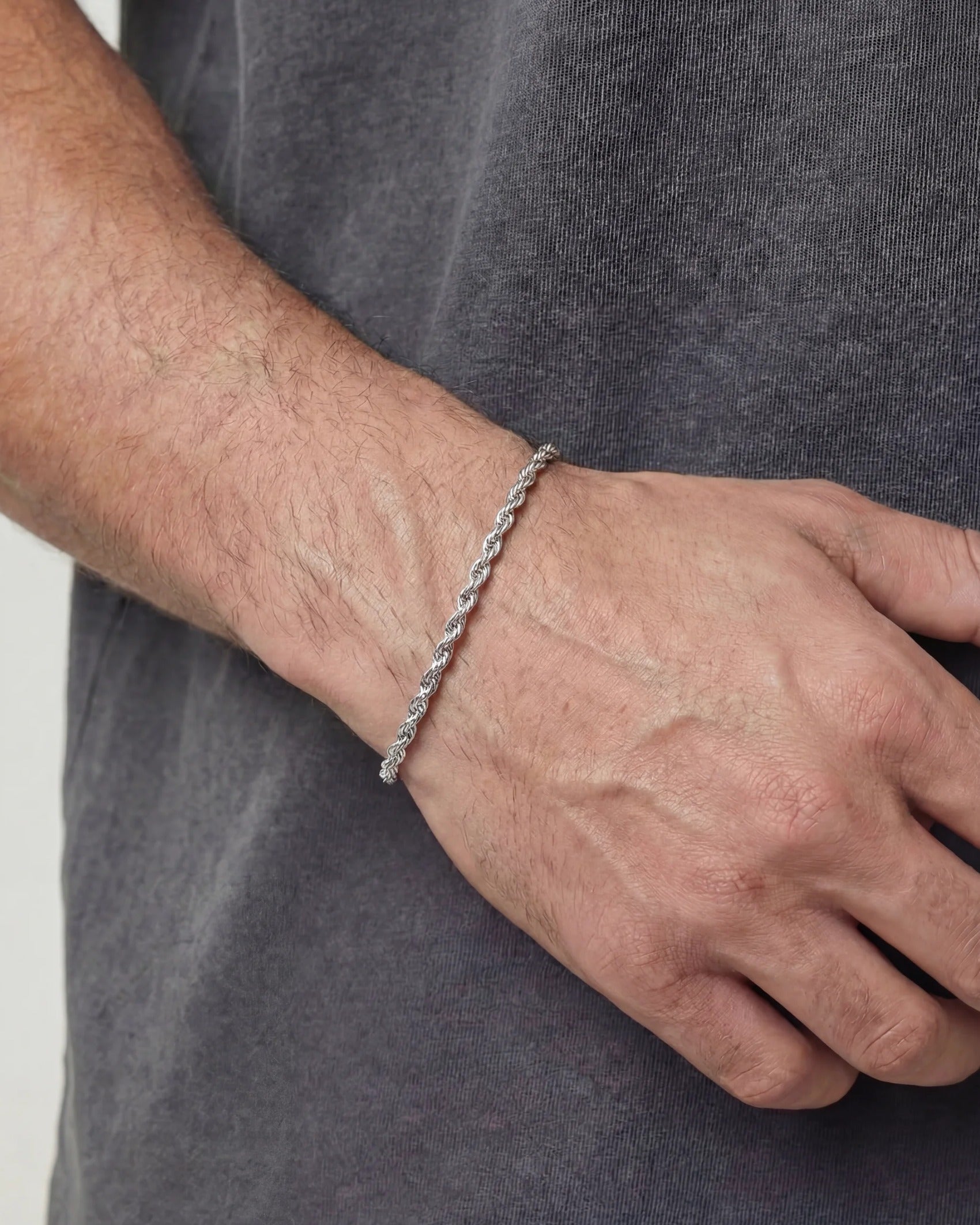 CLEAN ROPE BRACELET. - 3MM