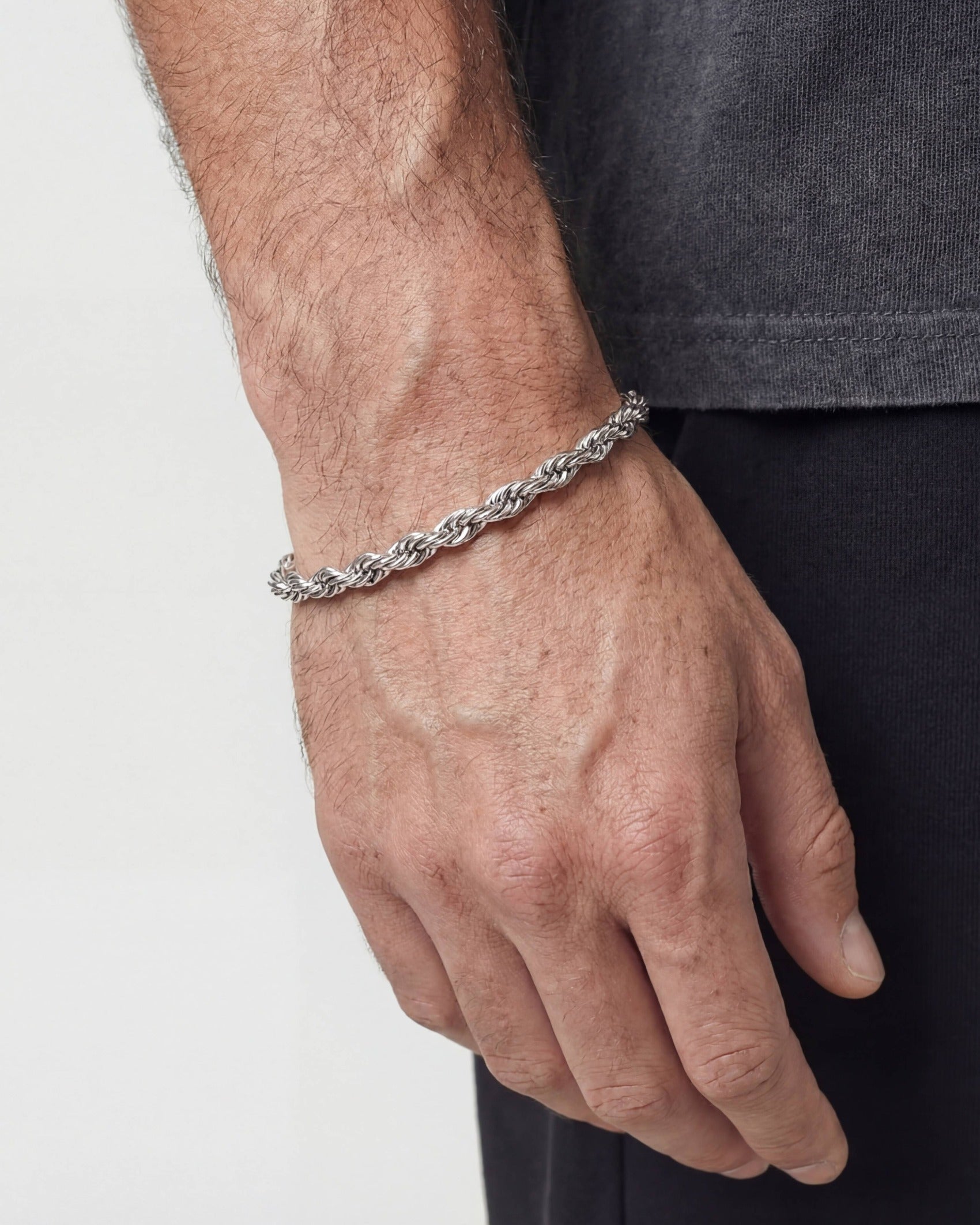 CLEAN ROPE BRACELET. - 6MM