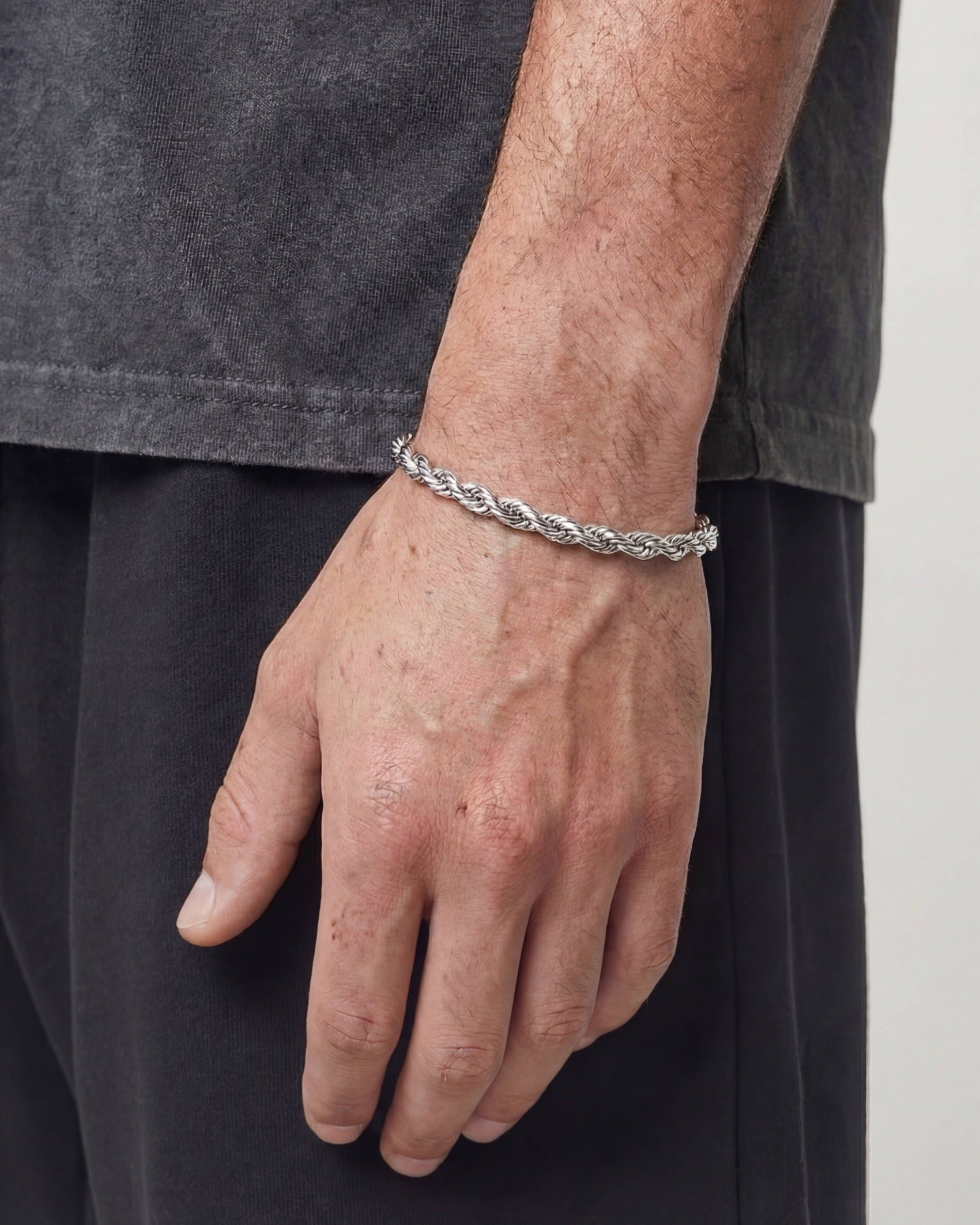 CLEAN ROPE BRACELET. - 6MM