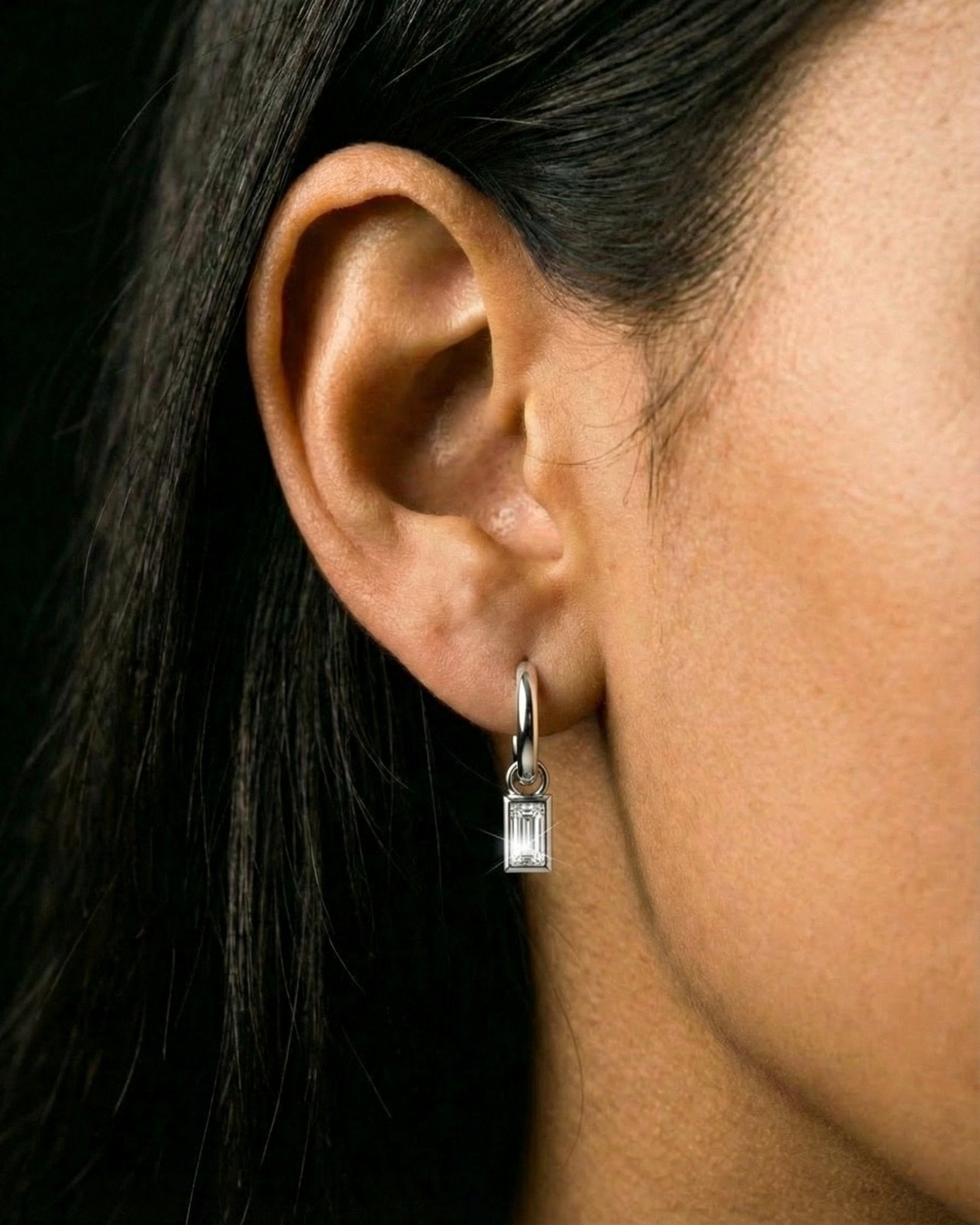 BAGUETTES EARRINGS. - Drippy Amsterdam