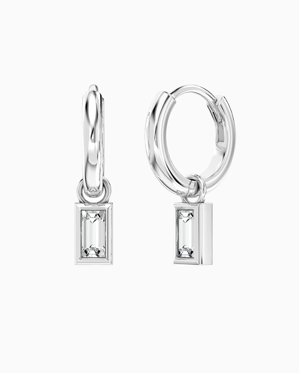 BAGUETTES EARRINGS. - Drippy Amsterdam
