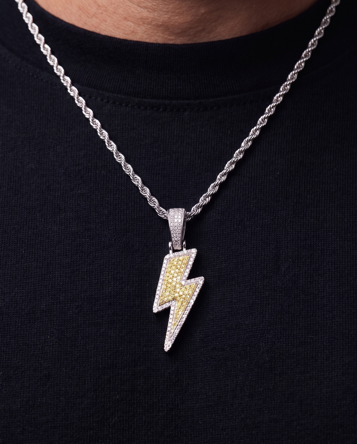 BLITZ PIECE PENDANT. - 925