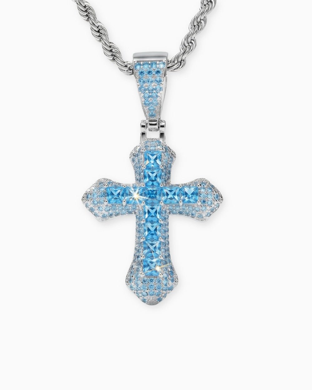 BLUE CROSS PENDANT. - Drippy Amsterdam