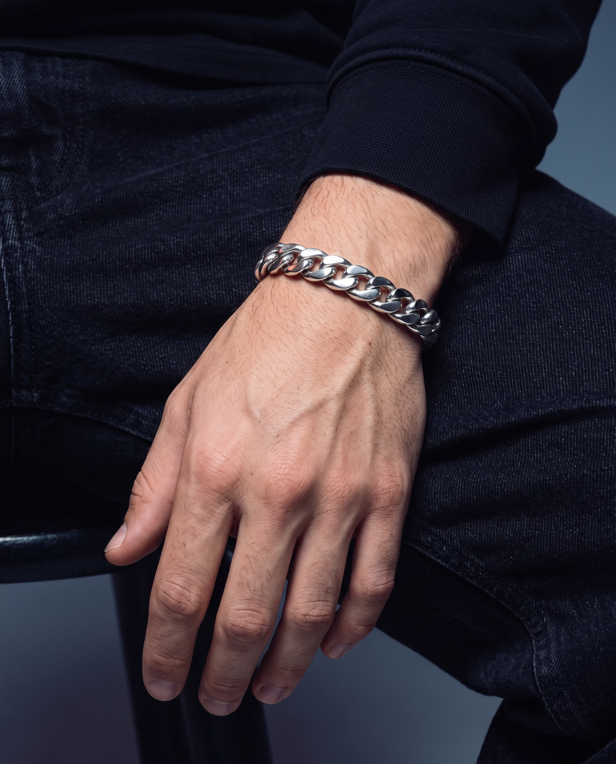 CLEAN BOXED CUBANA BRACELET. - 11MM