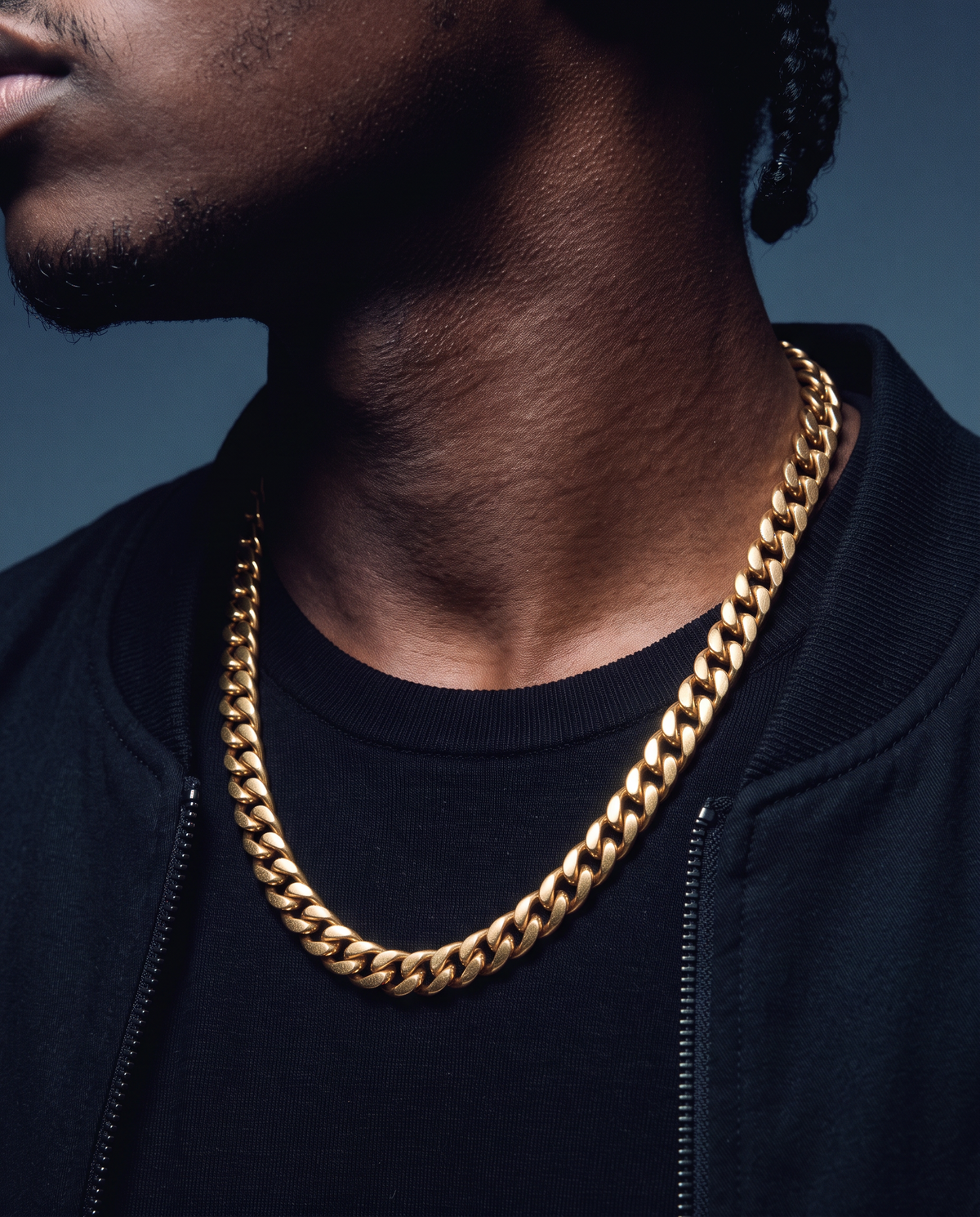 CLEAN BOXED CUBANA CHAIN. - 11MM GOLD