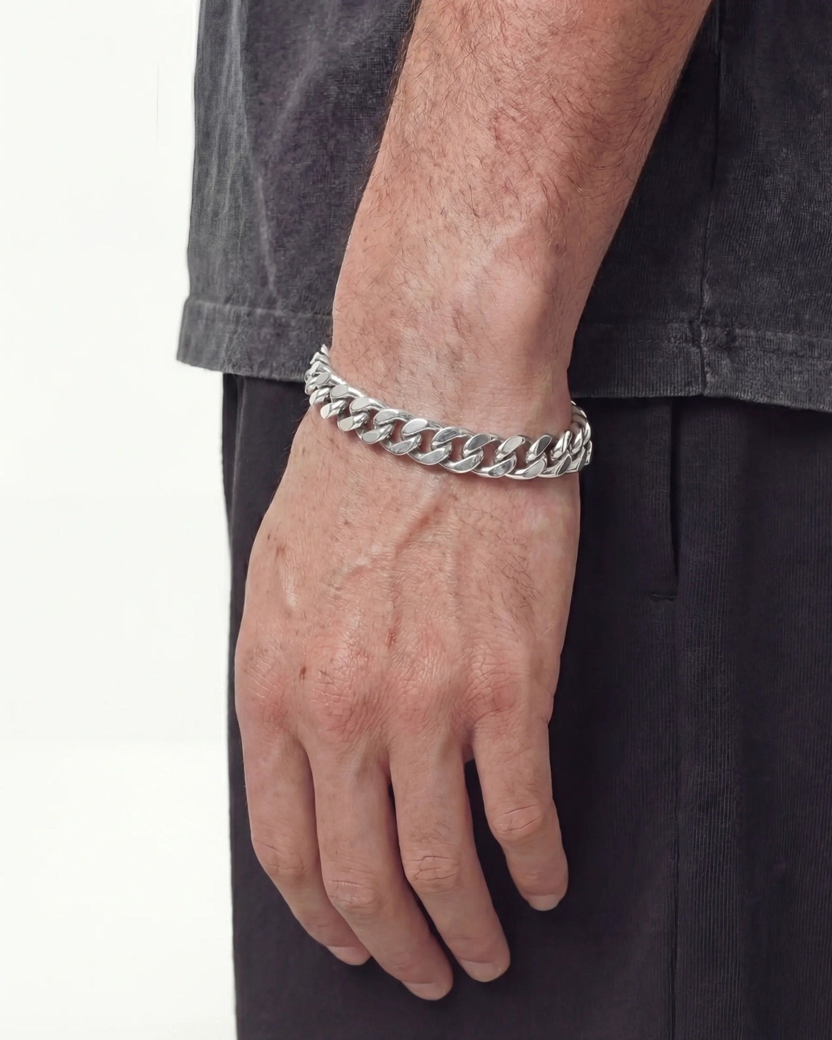 CLEAN CUBANA BRACELET. - 12MM - Drippy Amsterdam