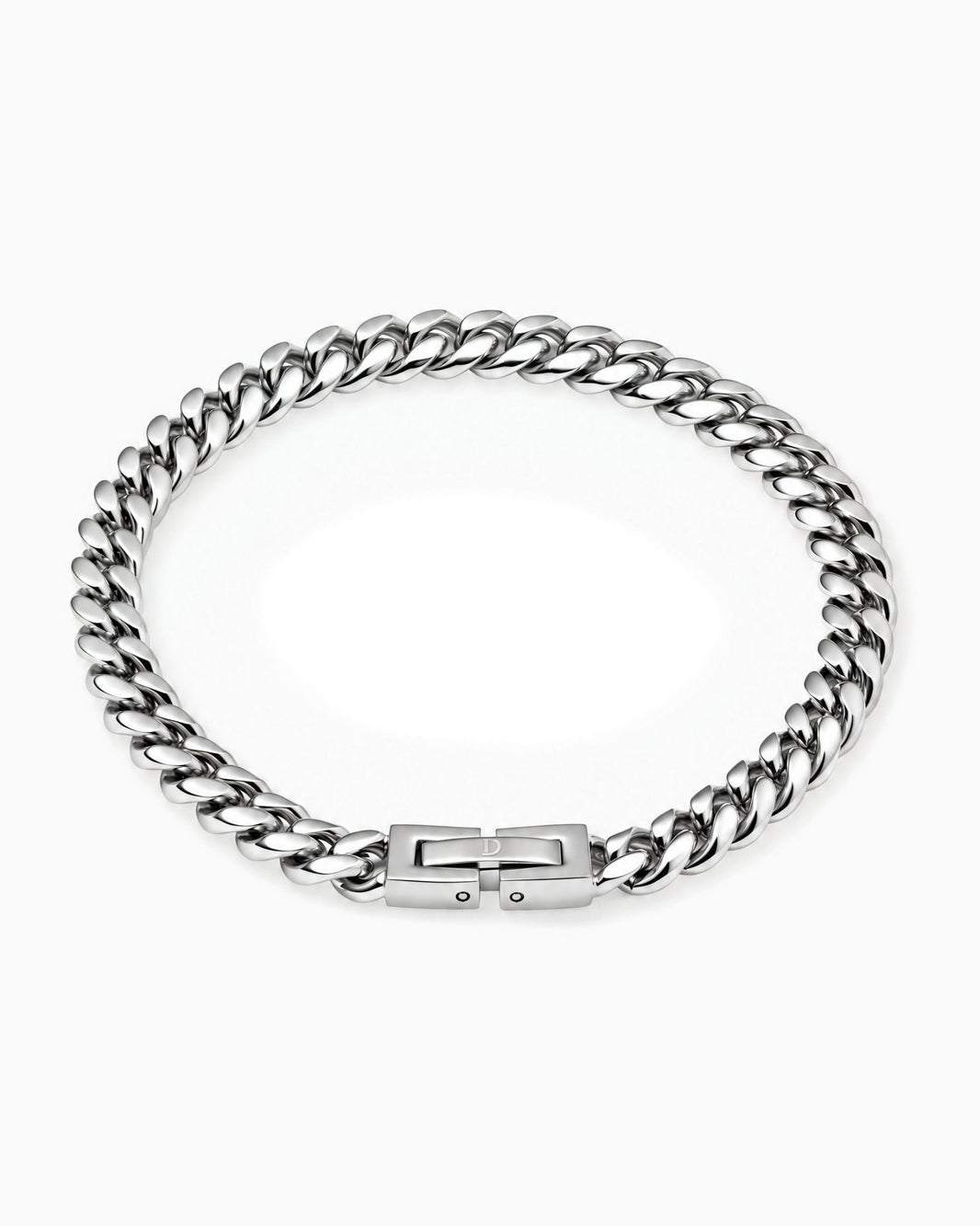 CLEAN CUBANA BRACELET. - 6MM