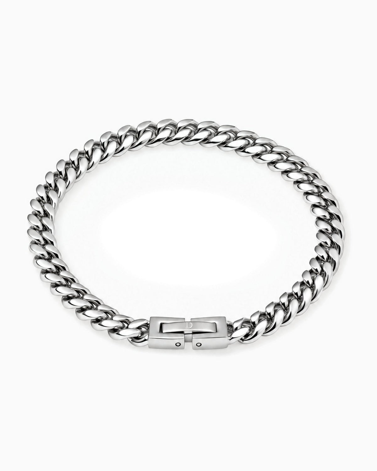 CLEAN CUBANA BRACELET. - 6MM
