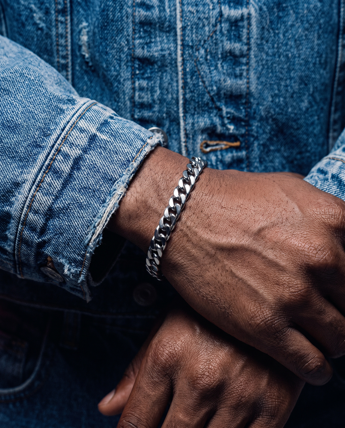 CLEAN CUBANA BRACELET. - 6MM