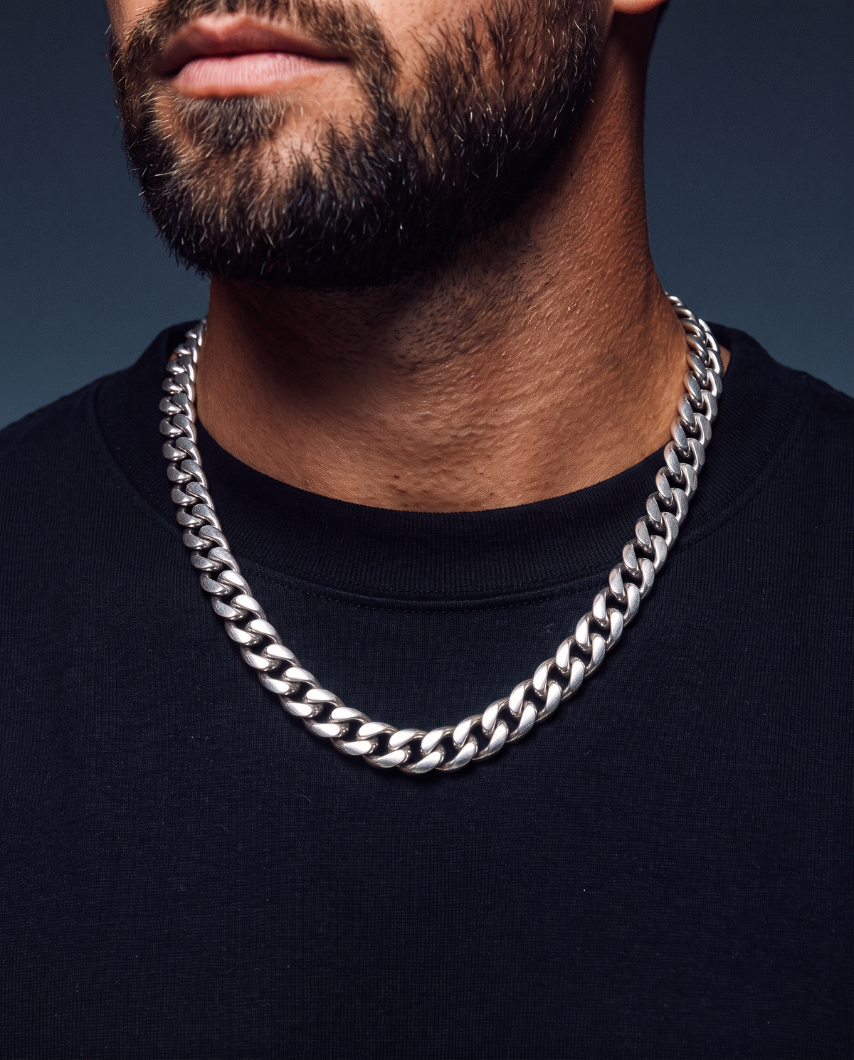 CLEAN CUBANA CHAIN. - 12MM