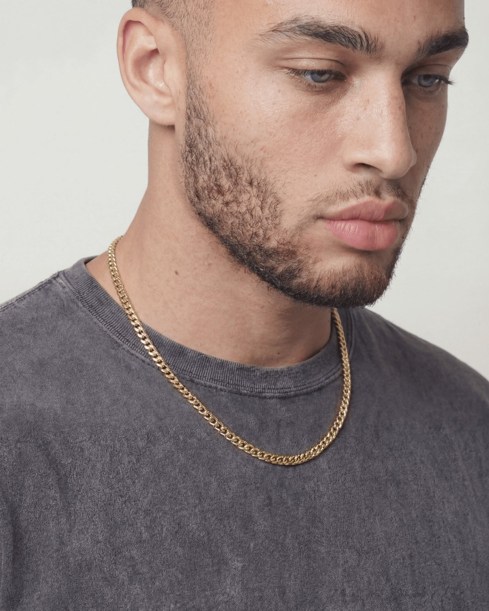 CLEAN CUBANA CHAIN. - 4MM GOLD - Drippy Amsterdam