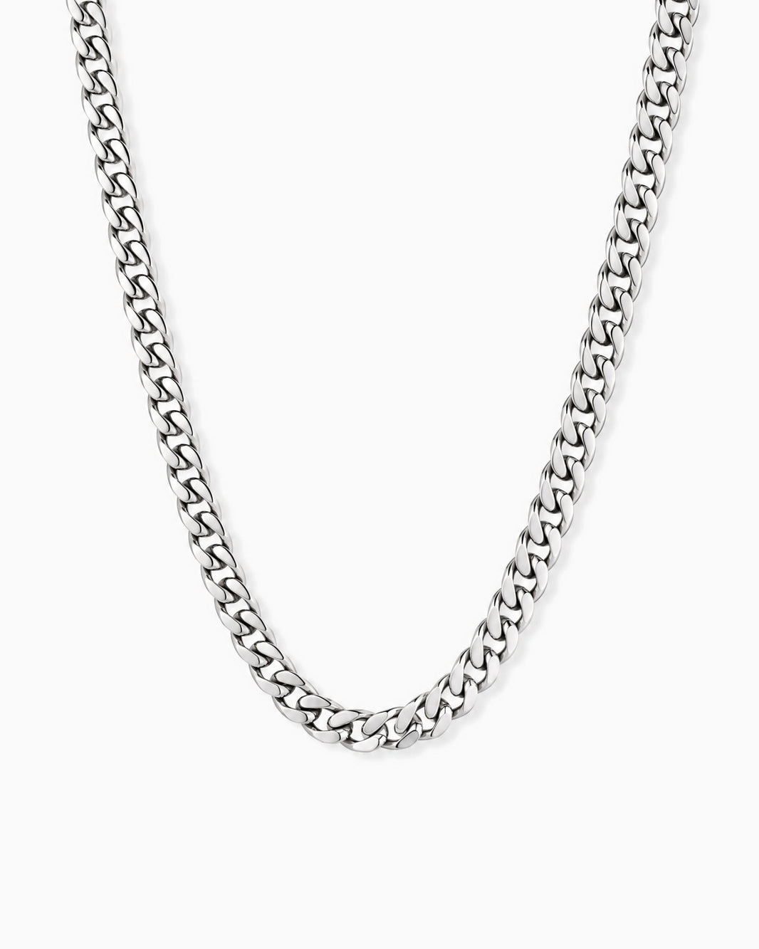CLEAN CUBANA CHAIN. - 6MM