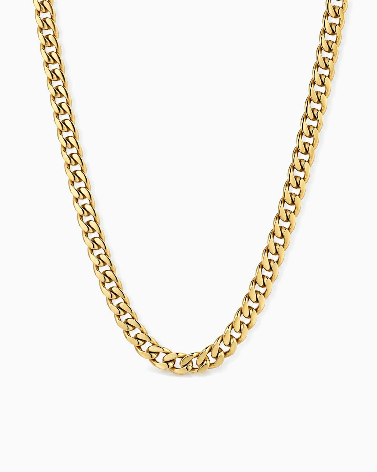 CLEAN CUBANA CHAIN. - 6MM GOLD