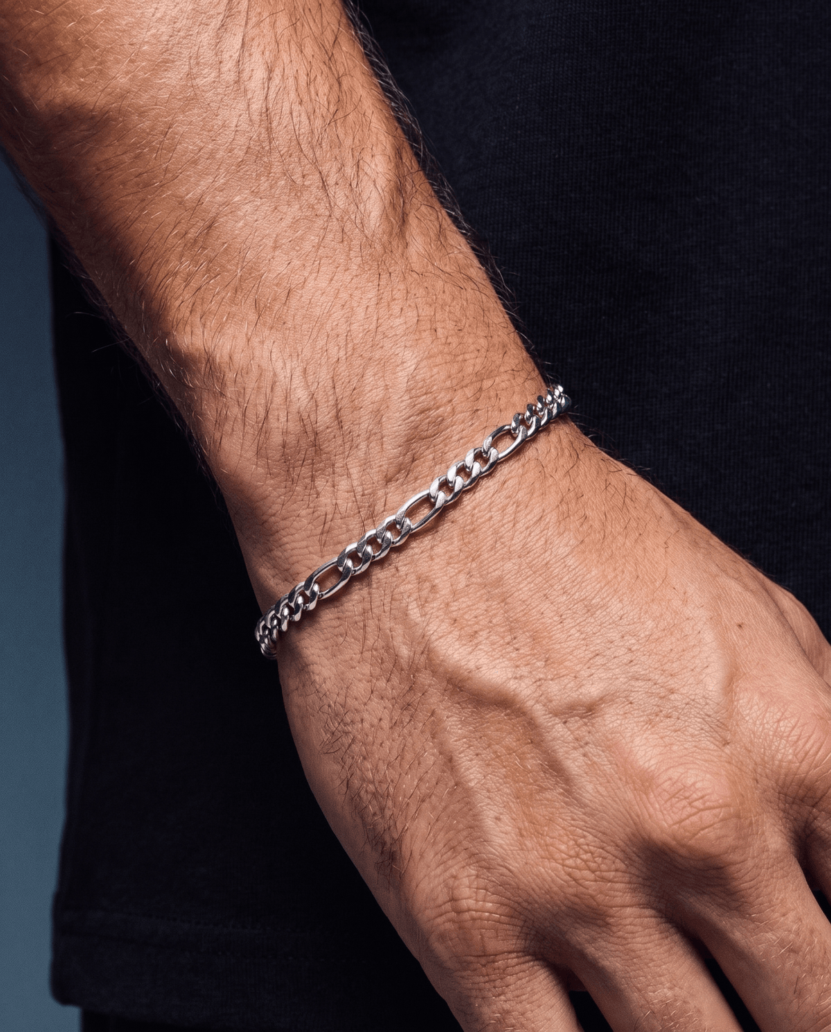CLEAN FIGARO BRACELET. - 3MM - Drippy Amsterdam