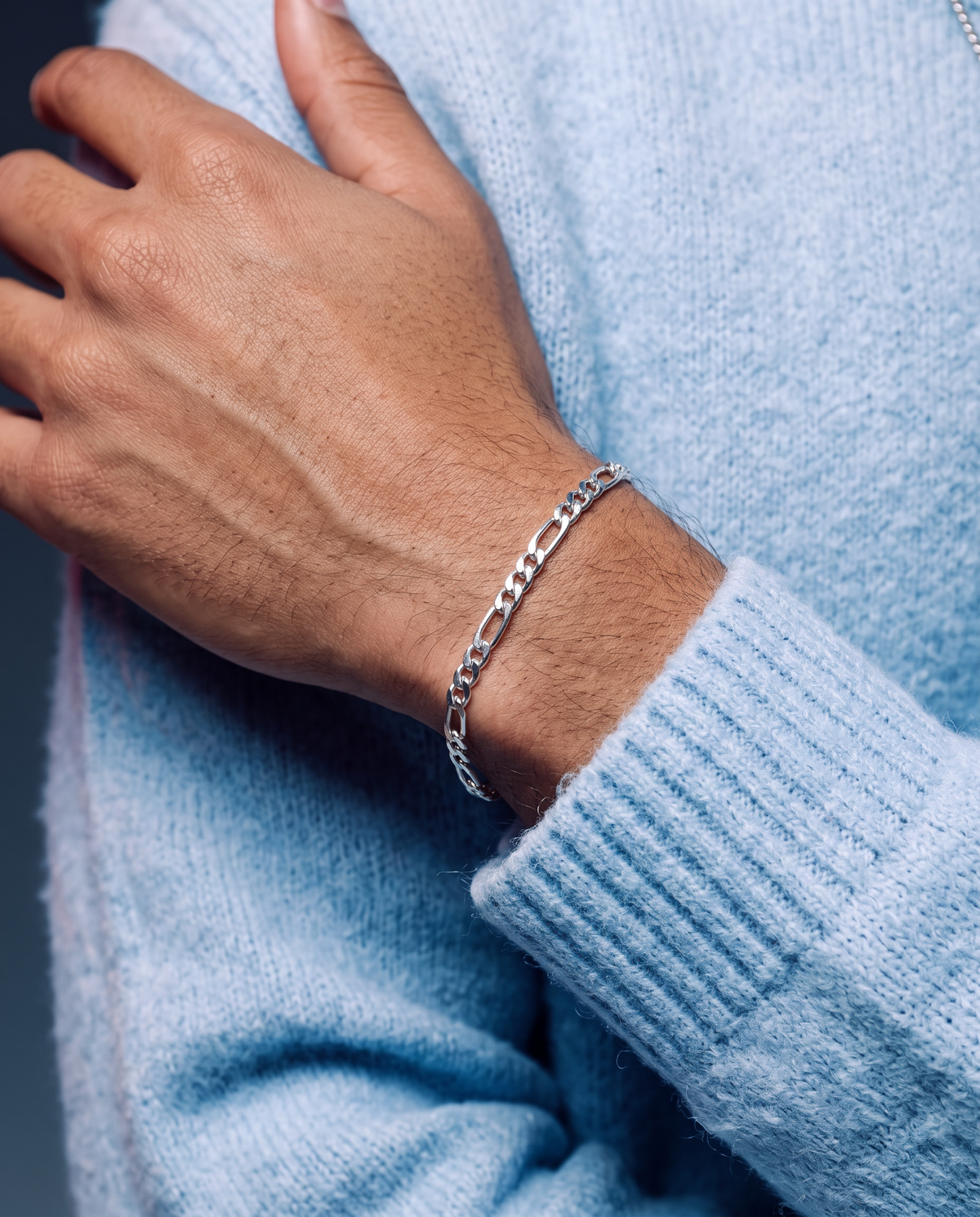 CLEAN FIGARO BRACELET. - 3MM