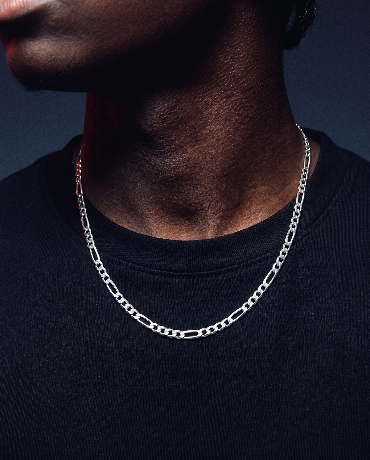 CLEAN FIGARO CHAIN. - 5MM