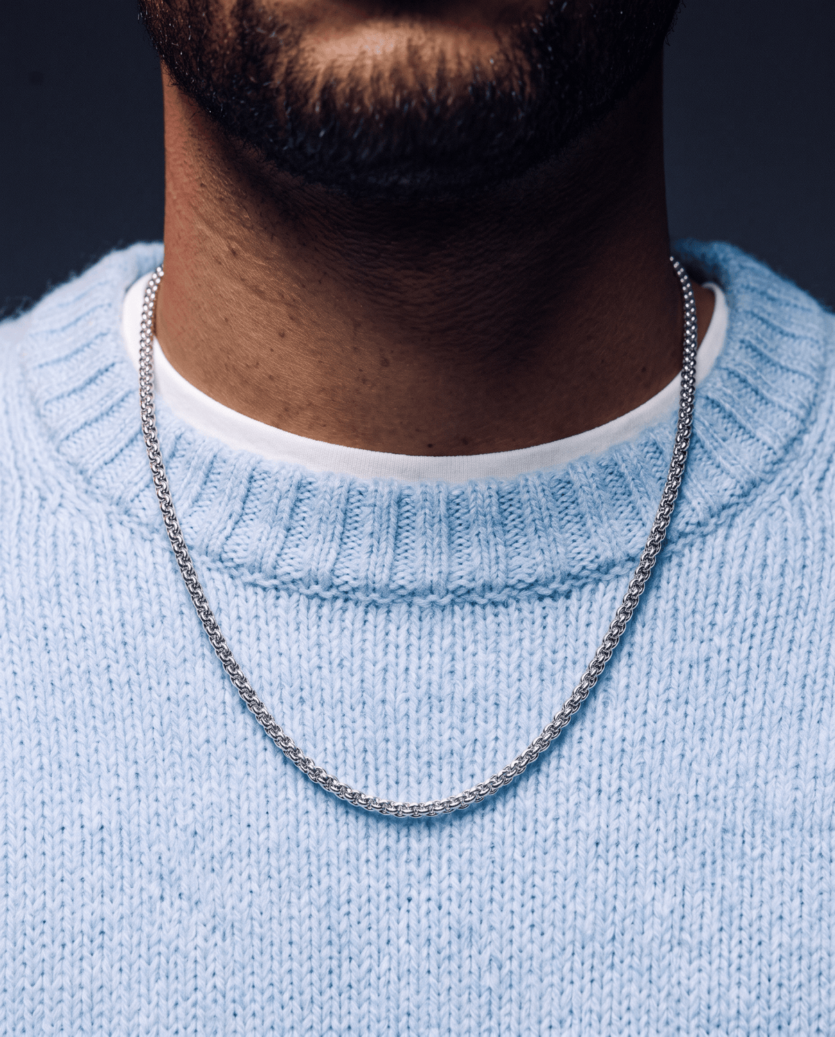 CLEAN FRANCO CHAIN. - 3MM - Drippy Amsterdam