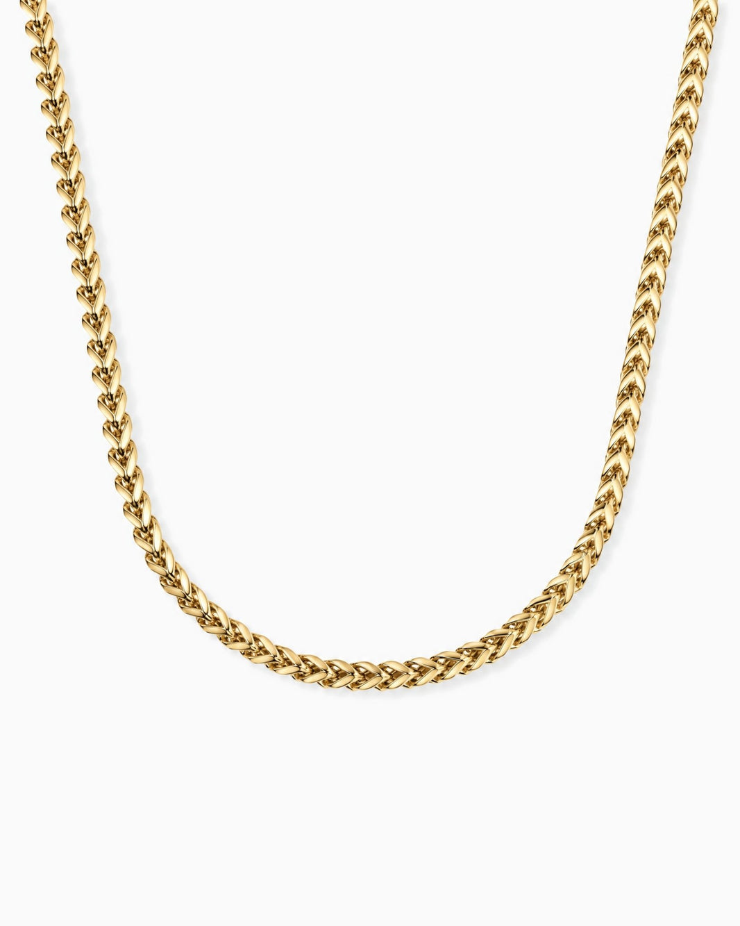 CLEAN FRANCO CHAIN. - 3MM GOLD