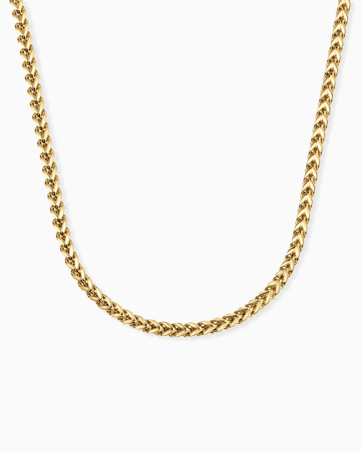 CLEAN FRANCO CHAIN. - 3MM GOLD
