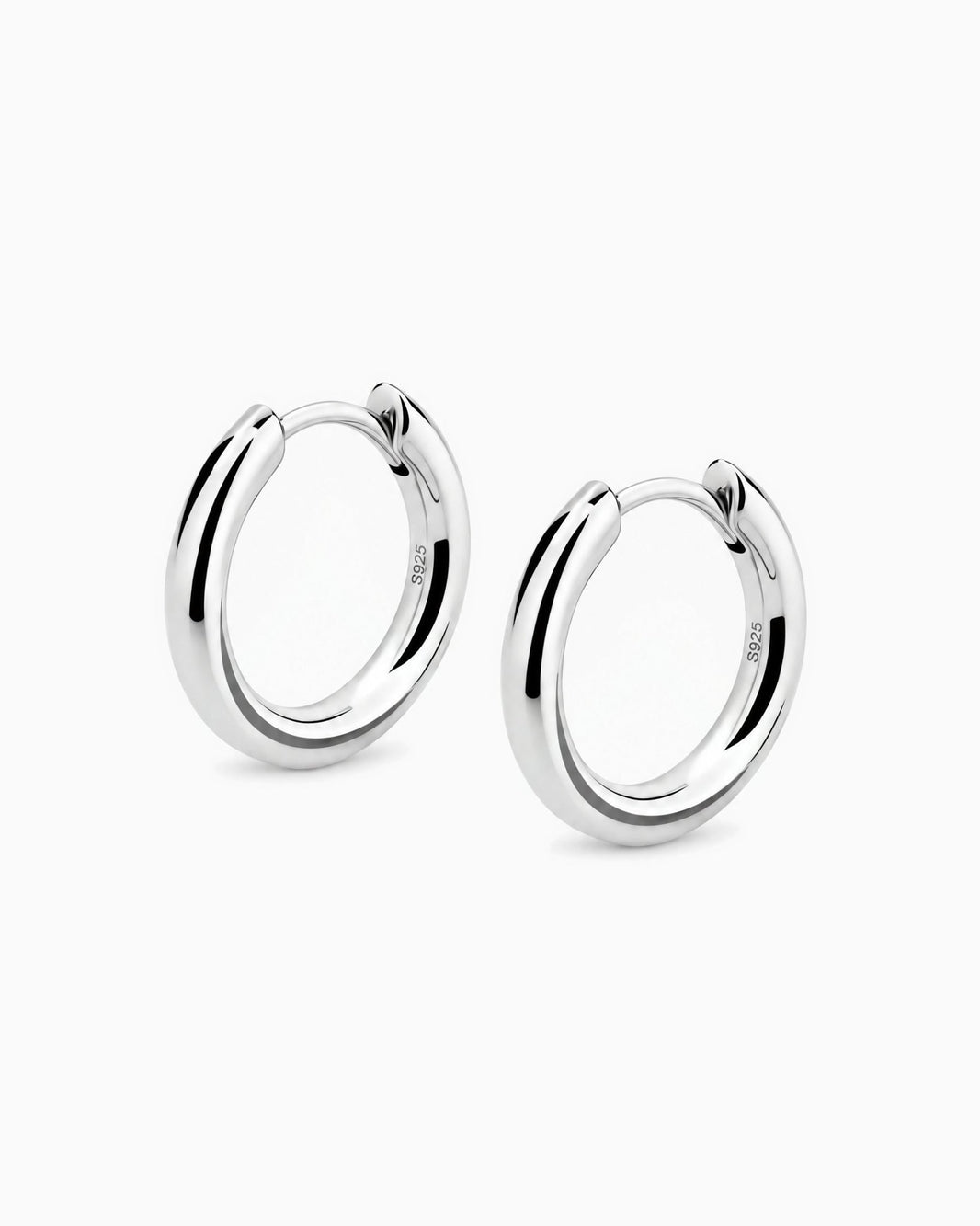 CLEAN HOOPS EARRINGS 925.
