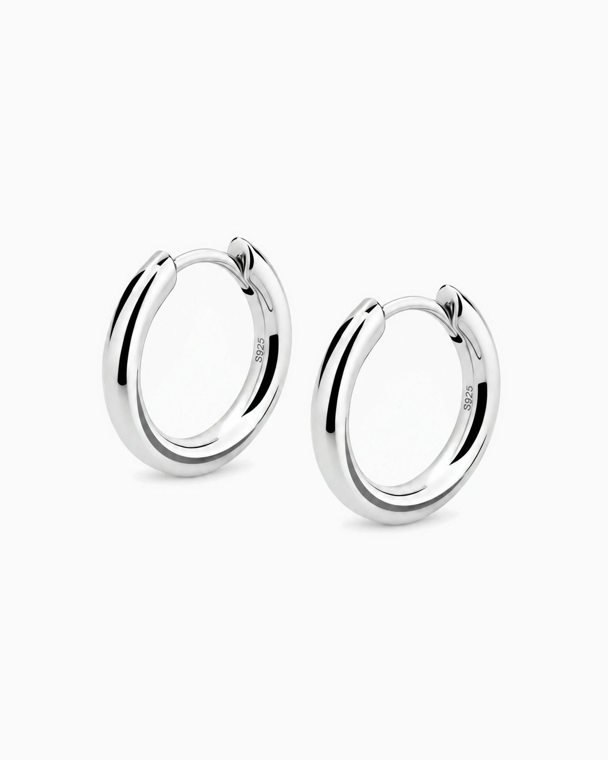 CLEAN HOOPS EARRINGS 925.