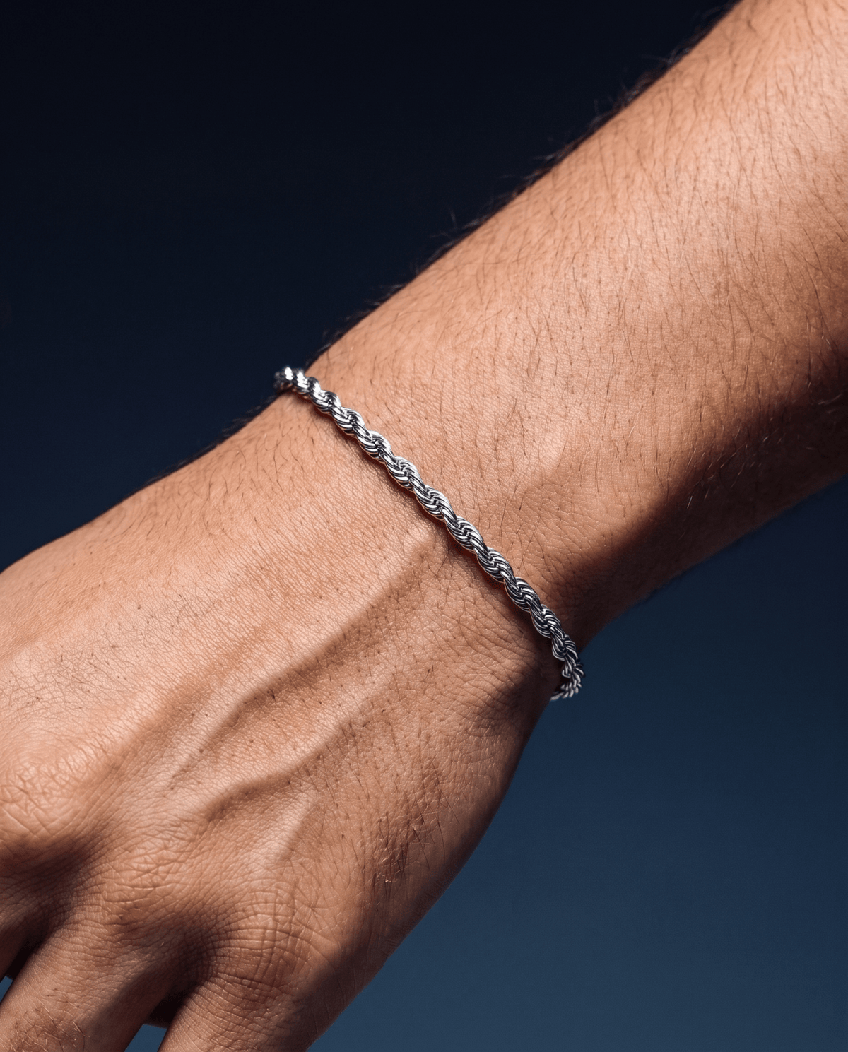 CLEAN ROPE BRACELET. - 2MM - Drippy Amsterdam