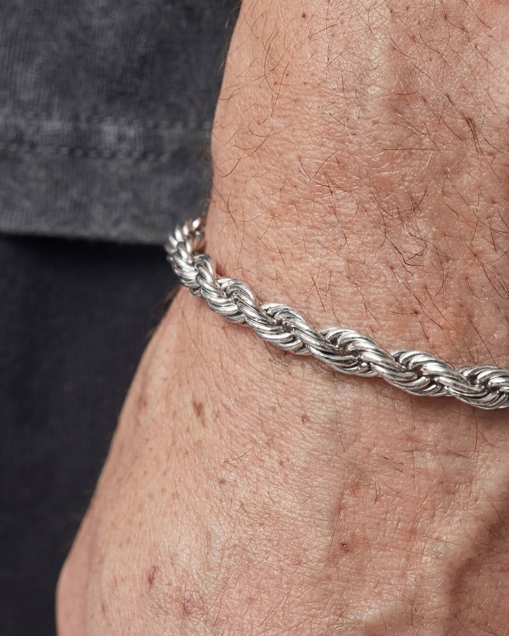 CLEAN ROPE BRACELET. - 3MM - Drippy Amsterdam