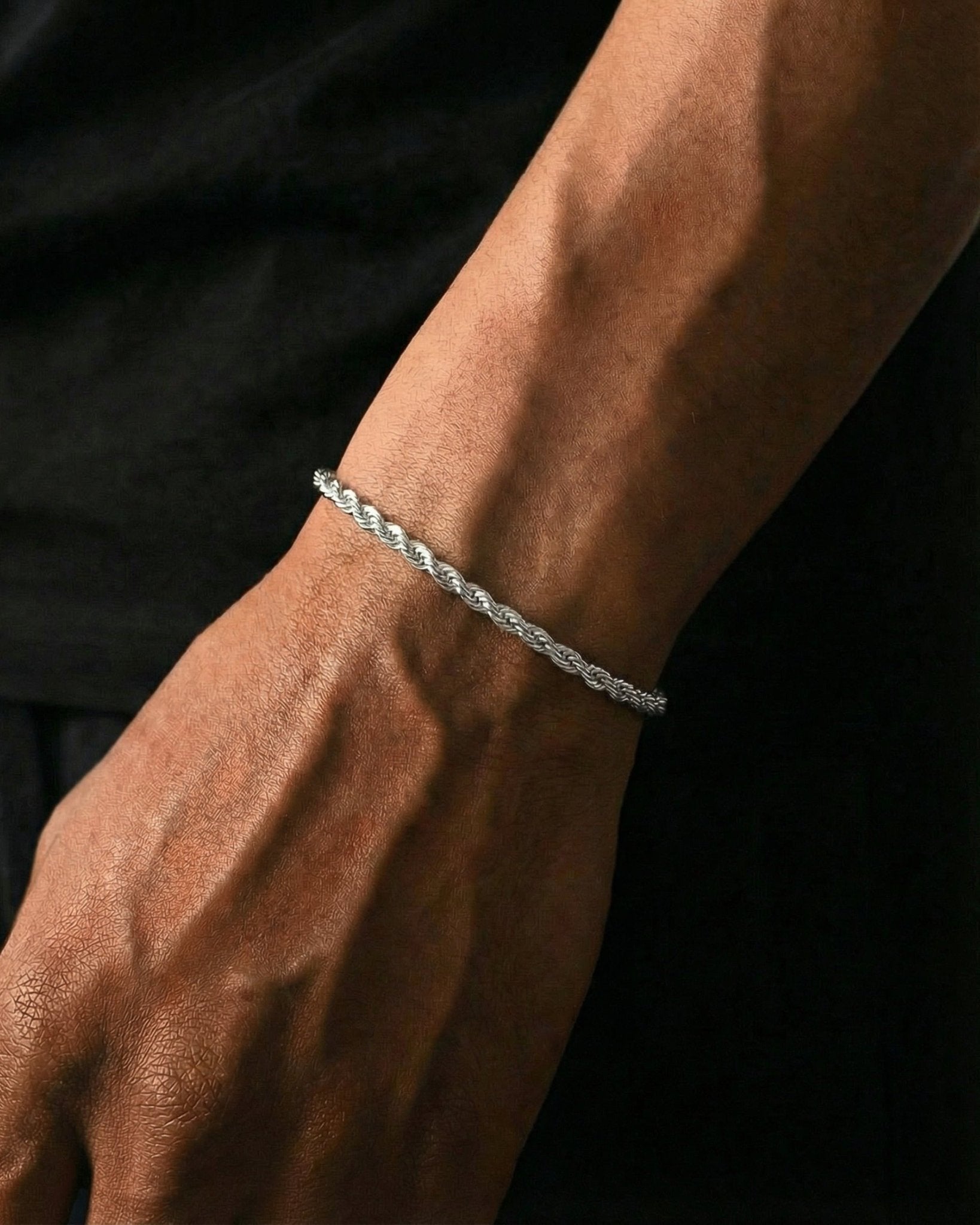 CLEAN ROPE BRACELET. - 3MM - Drippy Amsterdam