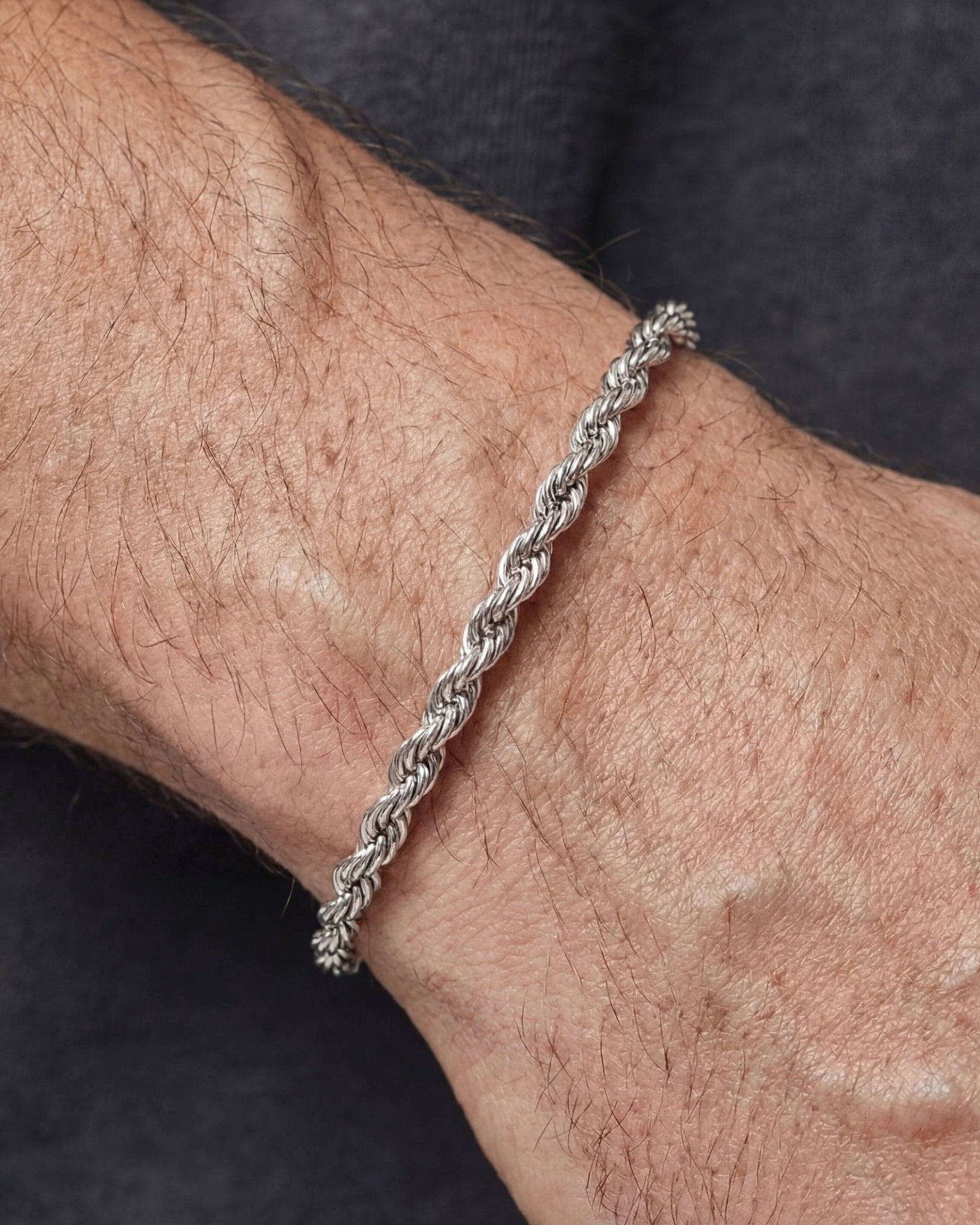 CLEAN ROPE BRACELET. - 3MM - Drippy Amsterdam