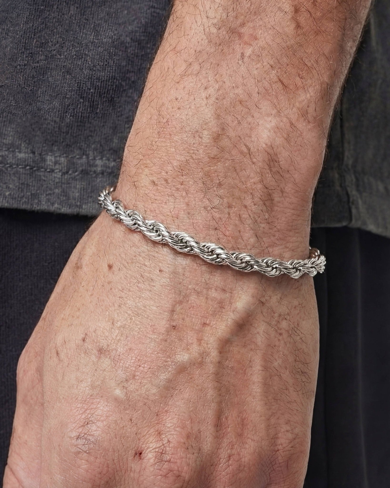 CLEAN ROPE BRACELET. - 6MM - Drippy Amsterdam