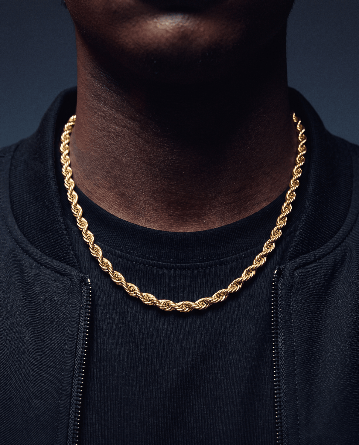 CLEAN ROPE CHAIN. - 6MM GOLD - Drippy Amsterdam