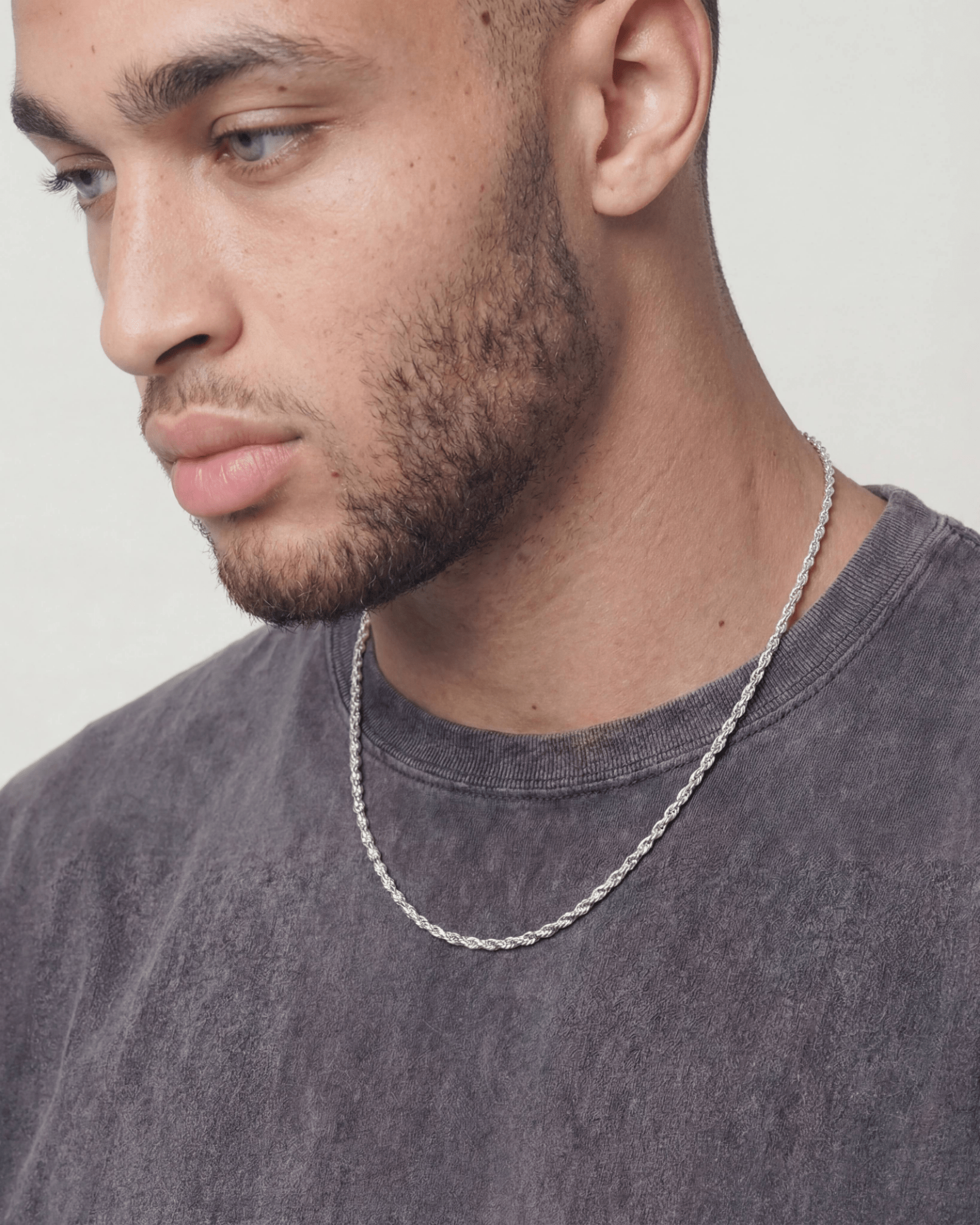 CLEAN ROPE CHAIN 925. - 3MM - Drippy Amsterdam