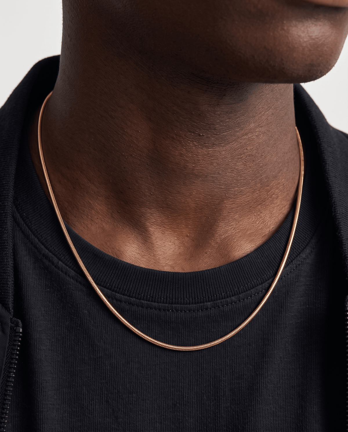 CLEAN SNAKE CHAIN. - 2MM GOLD - Drippy Amsterdam