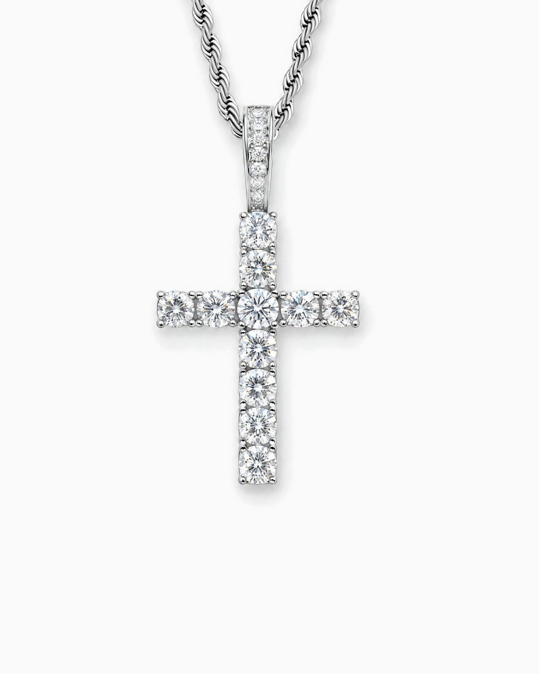 CROSS PIECE PENDANT. - 925