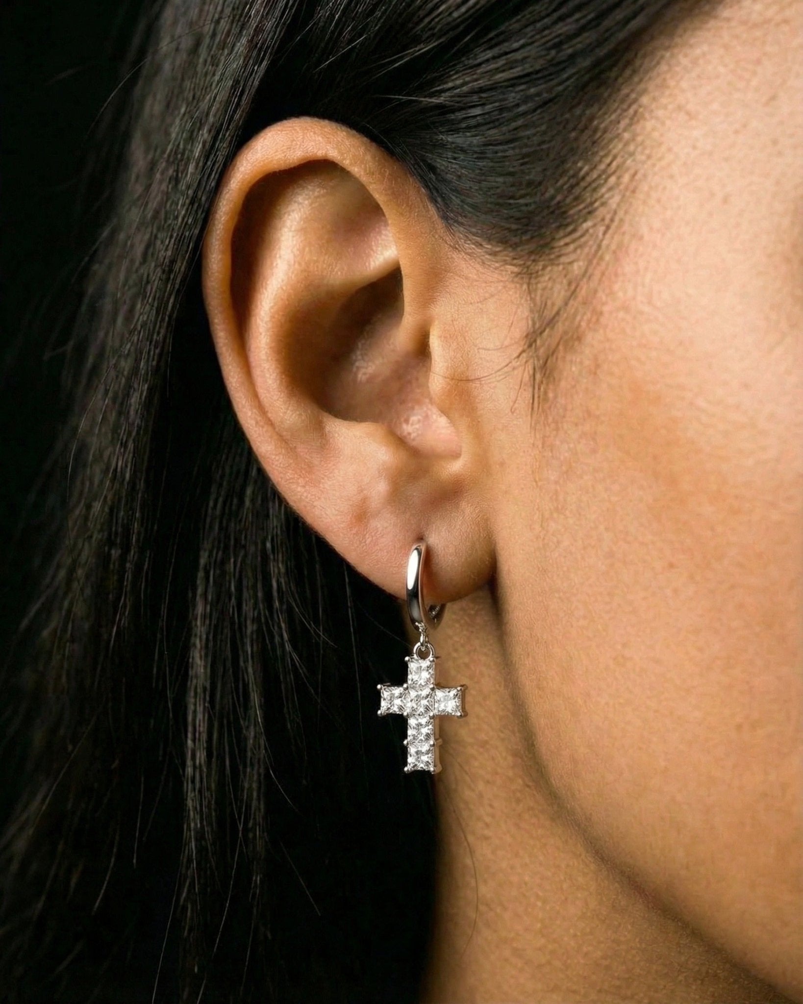 CROSS POINTERS EARRINGS. - Drippy Amsterdam