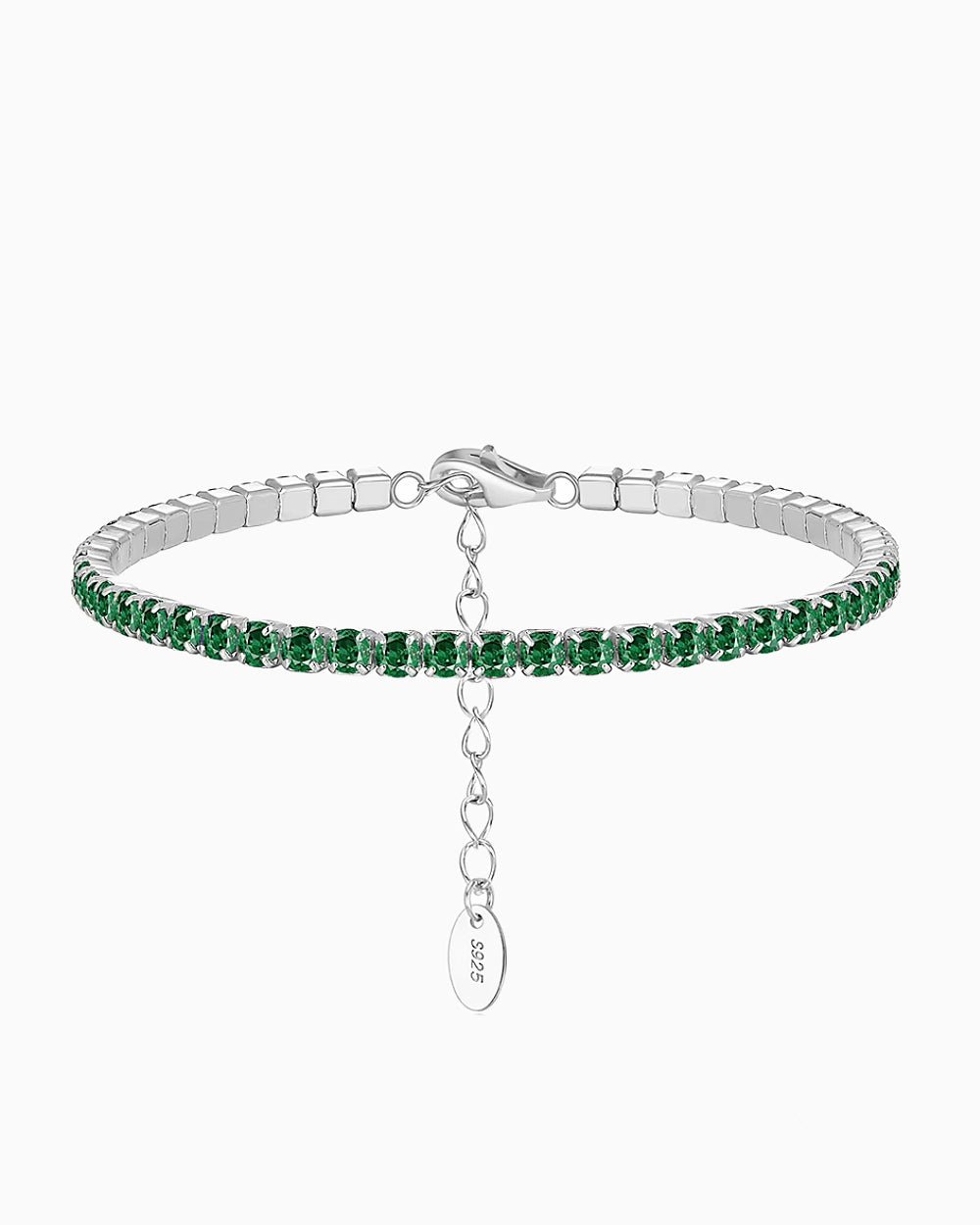 EMERALD ICE BRACELET. - 3MM - Drippy Amsterdam