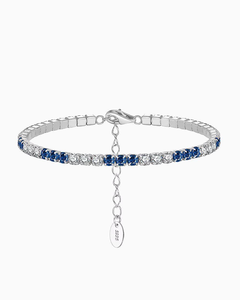 FROSTY BLUE BRACELET. - 3MM - Drippy Amsterdam