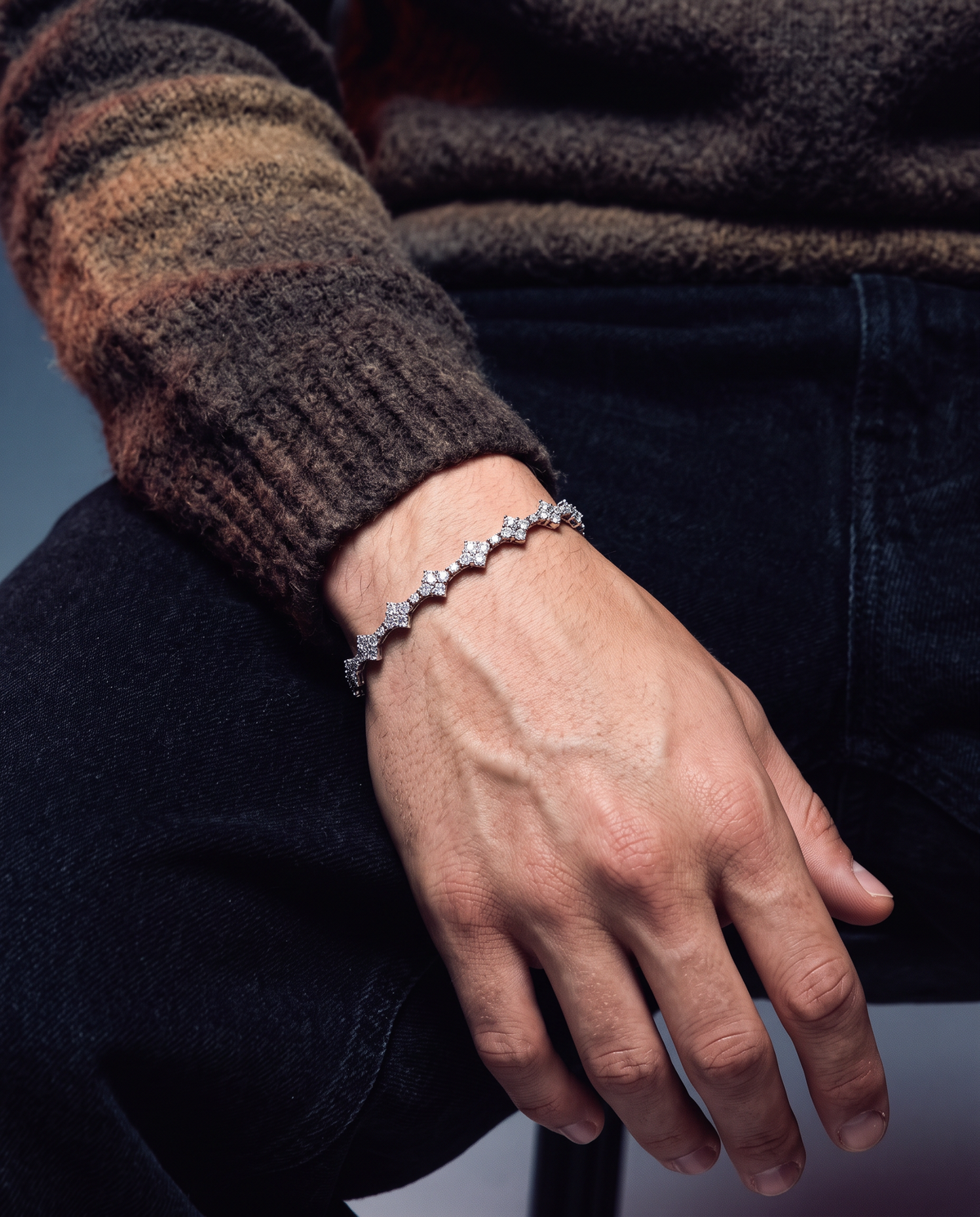 HONEYCOMB BRACELET. - 3MM 925