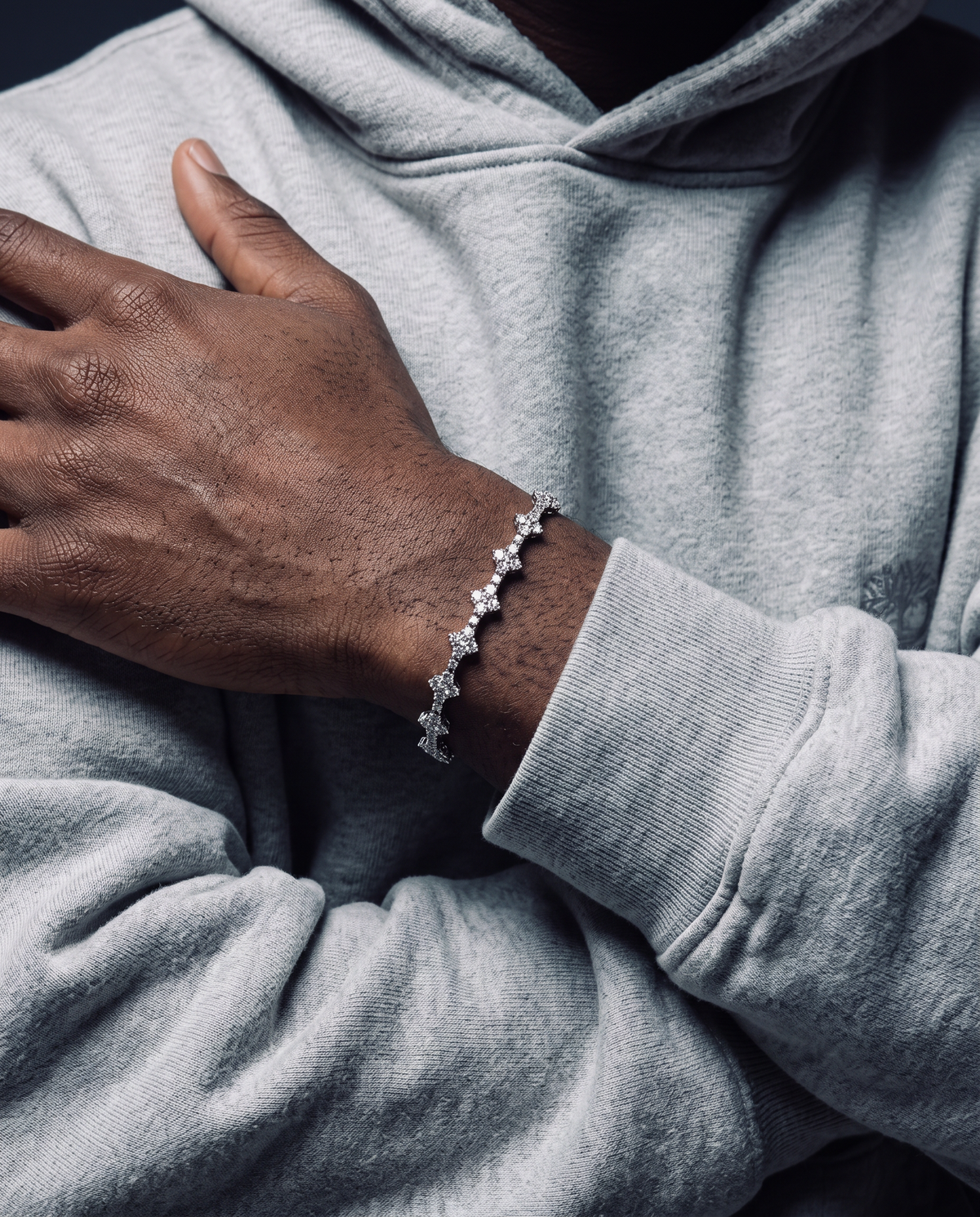 HONEYCOMB BRACELET. - 3MM 925