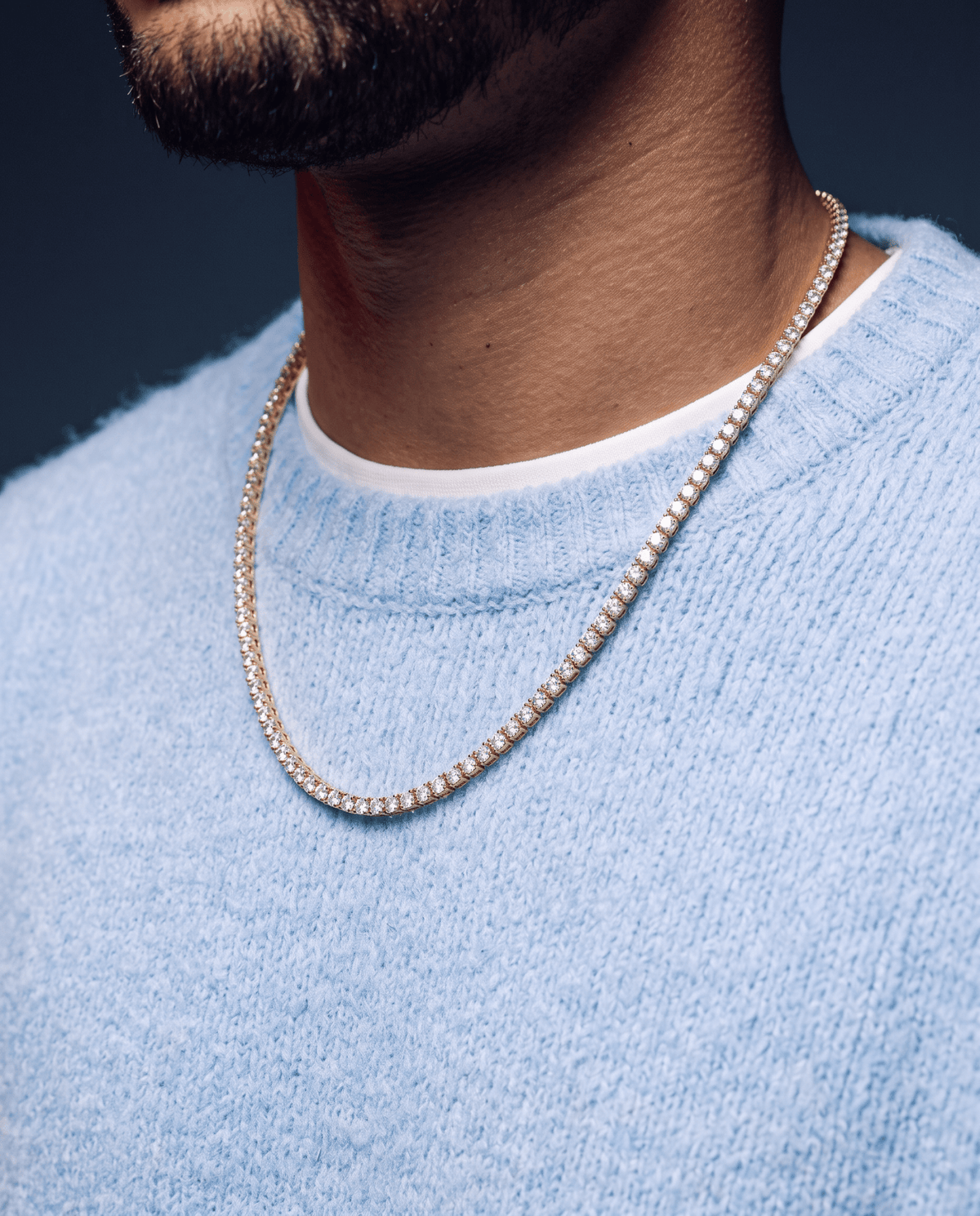ICE BREAKER CHAIN. - 3MM GOLD - Drippy Amsterdam