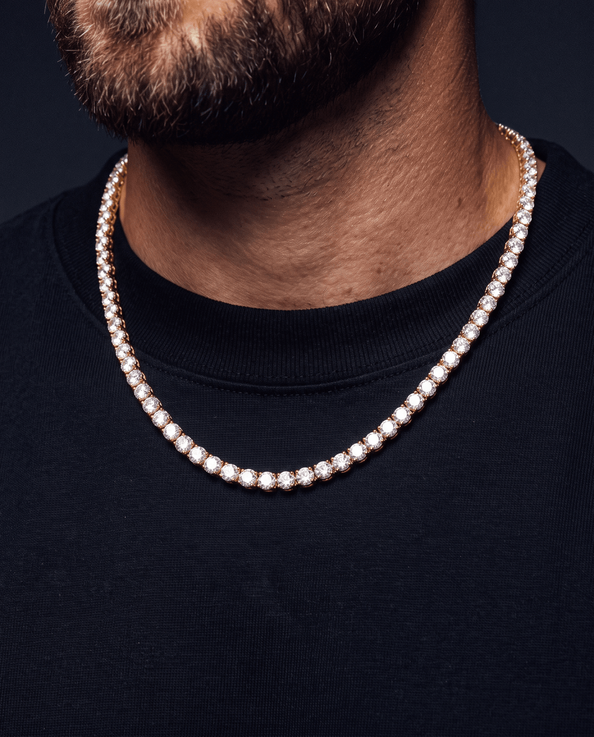 ICE BREAKER CHAIN. - 5MM GOLD - Drippy Amsterdam