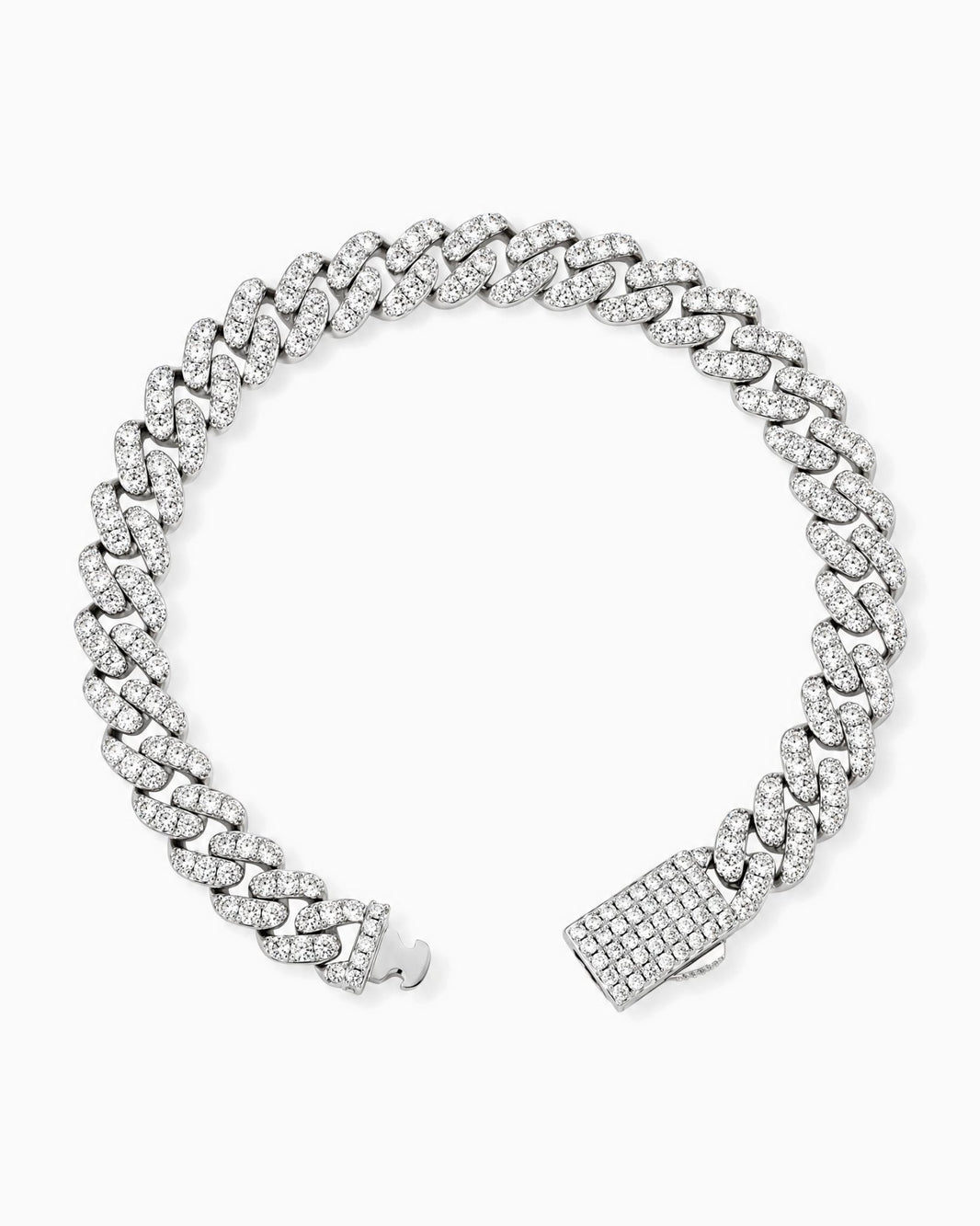 ICY CUBANA BRACELET. - 925