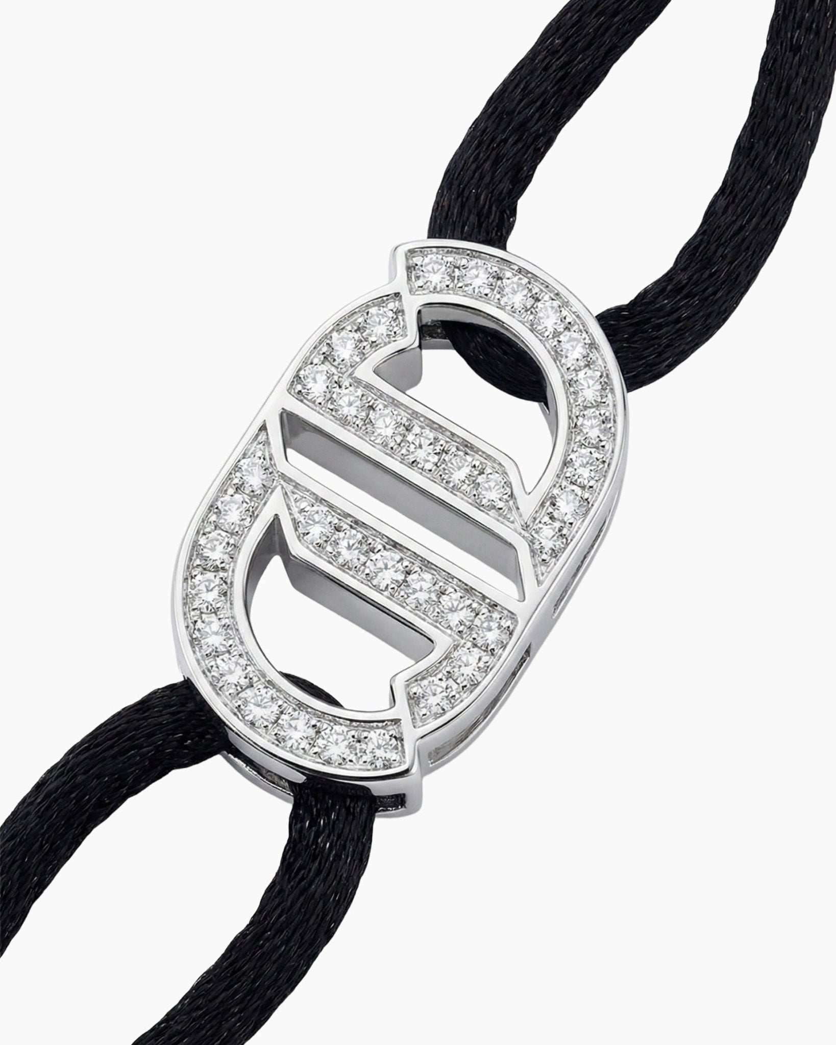 MOISSANITE INFINITY CORD BRACELET. - Drippy Amsterdam
