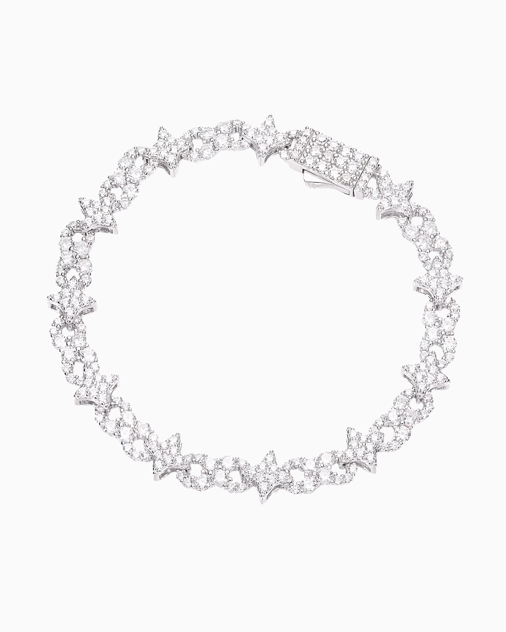MOISSANITE INFINITY STARS BRACELET. - Drippy Amsterdam